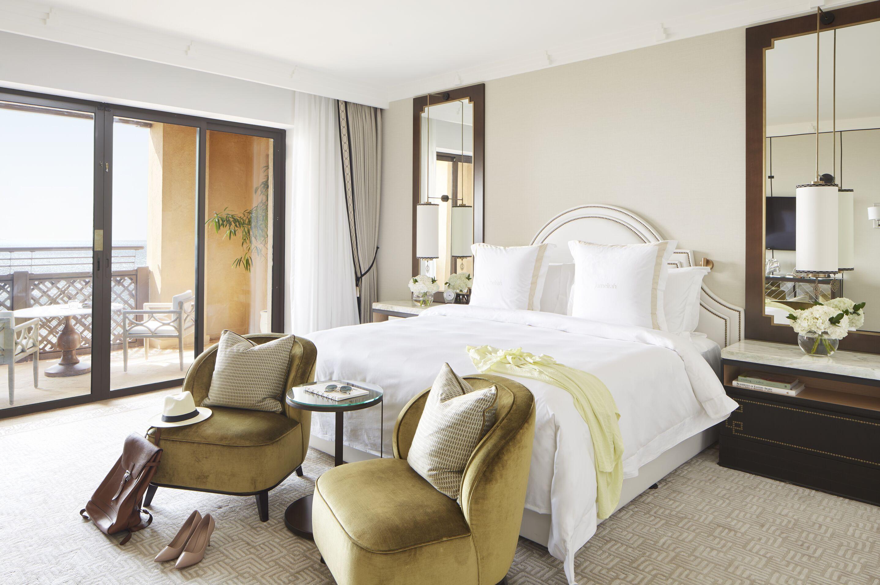 Jumeirah Mina Al Salam Dubaj Zewnętrze zdjęcie A bedroom at The St. Regis